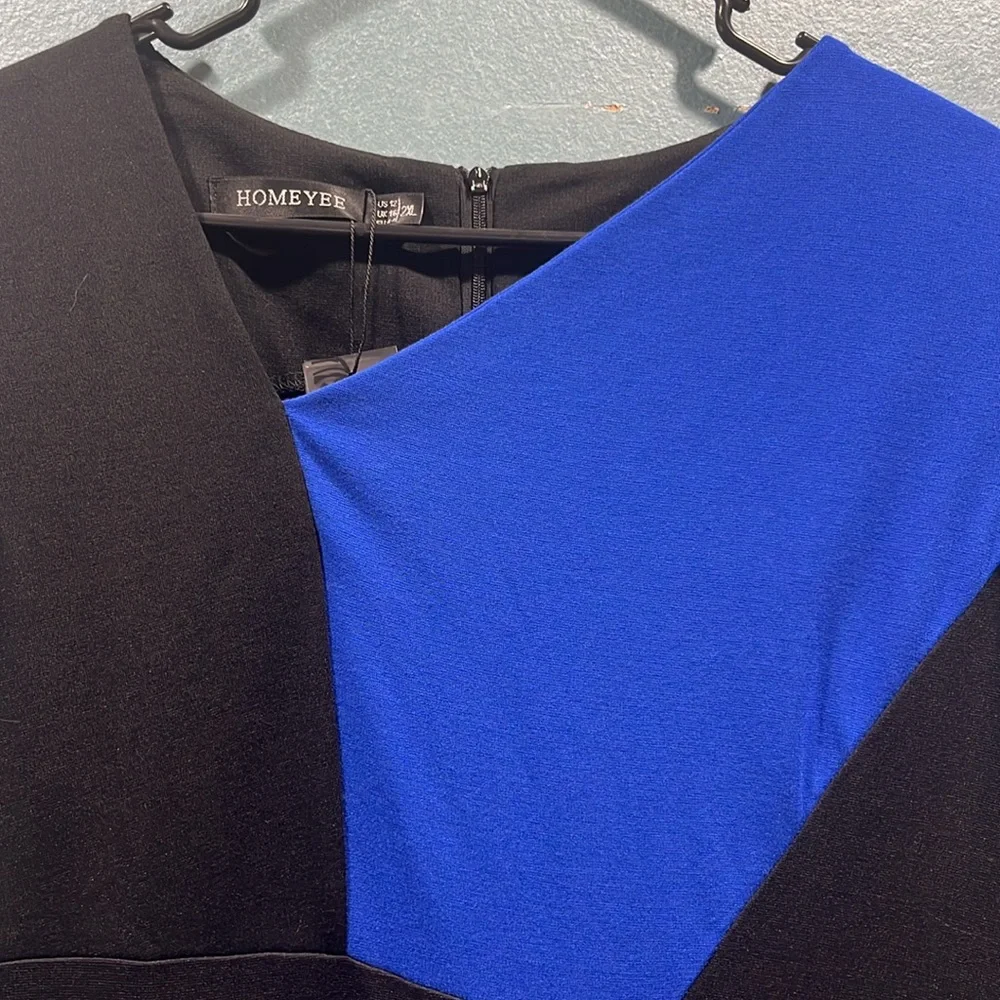 Brand new never worn US size 12 HOMEYEE dress, extremely shape flattering. - Picture 8 of 8